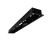 HEATSTRIP Design 1500 Watt Inbouwframe zwart